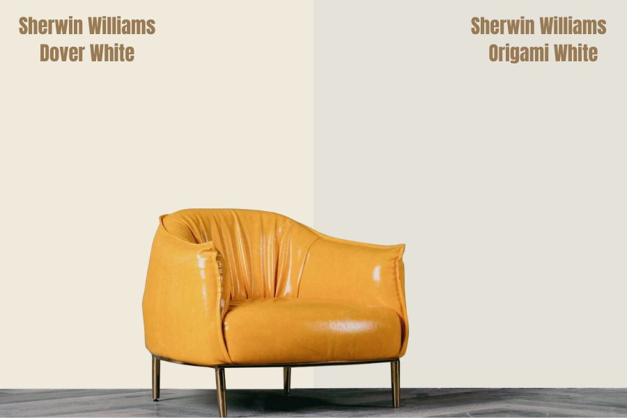 Origami White Vs Sherwin Williams Dover White