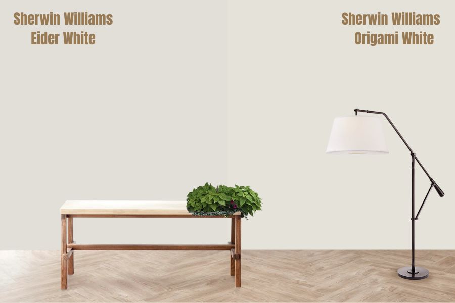 Origami White Vs Sherwin Williams Eider White