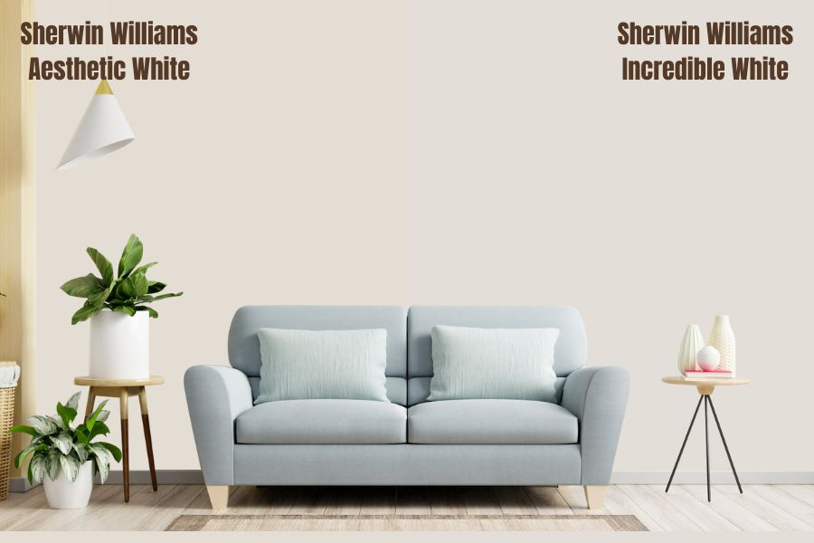 Sherwin Williams Incredible White Vs Pure White (SW 7005)