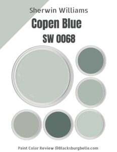 Sherwin Williams Copen Blue (SW 0068) Paint Color Review