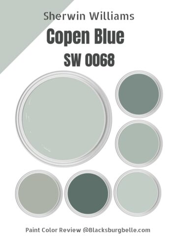 Sherwin Williams Copen Blue (SW 0068) Paint Color Review