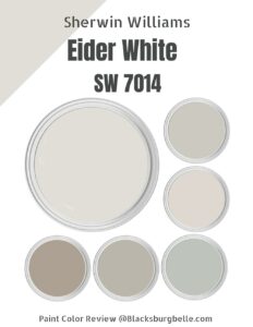 Sherwin Williams Eider White (SW 7014) Paint Color Review