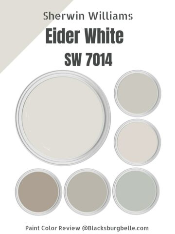 Sherwin Williams Eider White (SW 7014) Paint Color Review