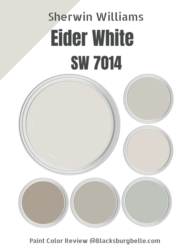 Sherwin Williams Eider White (Palette, Coordinating & Inspirations)