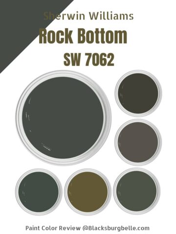 Sherwin Williams Rock Bottom (SW 7062) Paint Color Review