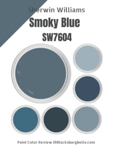 Sherwin Williams Smoky Blue (SW7604) Paint Color Review & Pics