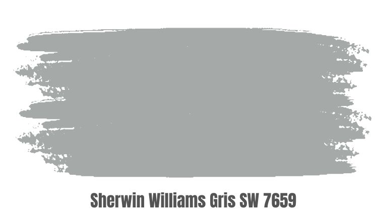 Sherwin Williams Gris SW 7659 #A5A9A8