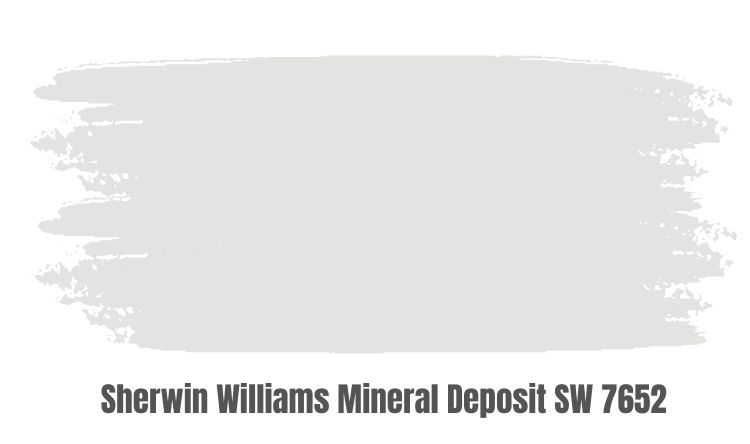 Sherwin Williams Mineral Deposit SW 7652 #E3E4E1