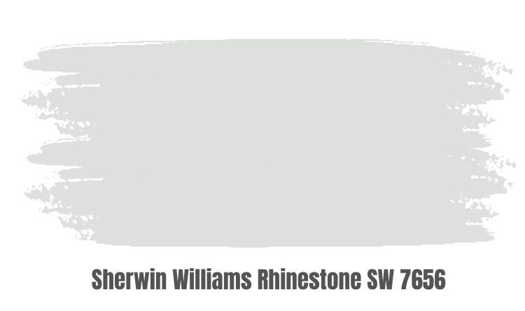 Sherwin Williams Rhinestone SW 7656 (#DEE0DE)