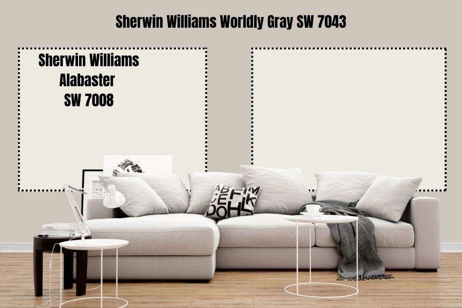 Sherwin Williams Alabaster SW 7008