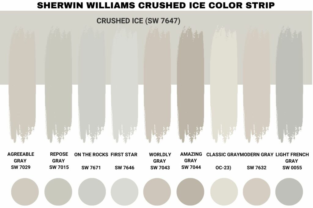 Sherwin Williams Crushed Ice (Palette, Coordinating & Inspirations)
