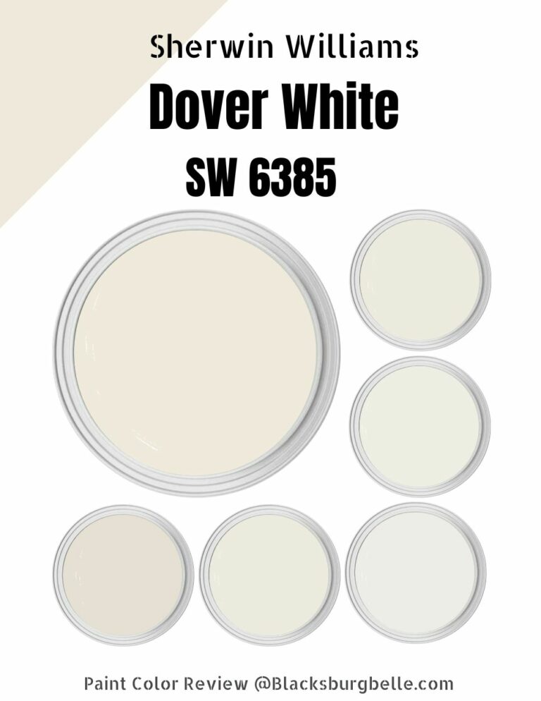 Sherwin Williams Dover White (SW 6385) Paint Color Review