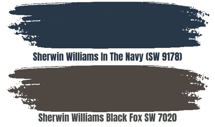 Sherwin Williams In The Navy (SW 9178)