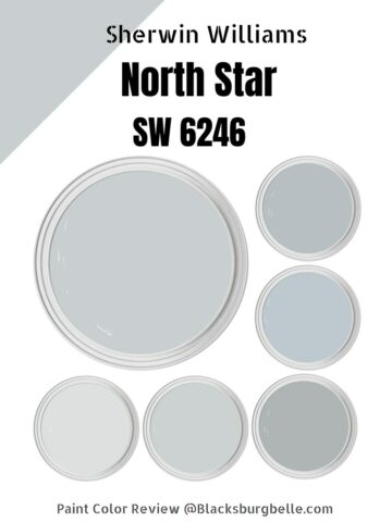 Sherwin Williams North Star (SW 6246) Paint Color Review & Pics