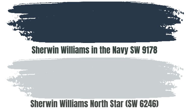 Sherwin Williams in the Navy SW 9178
