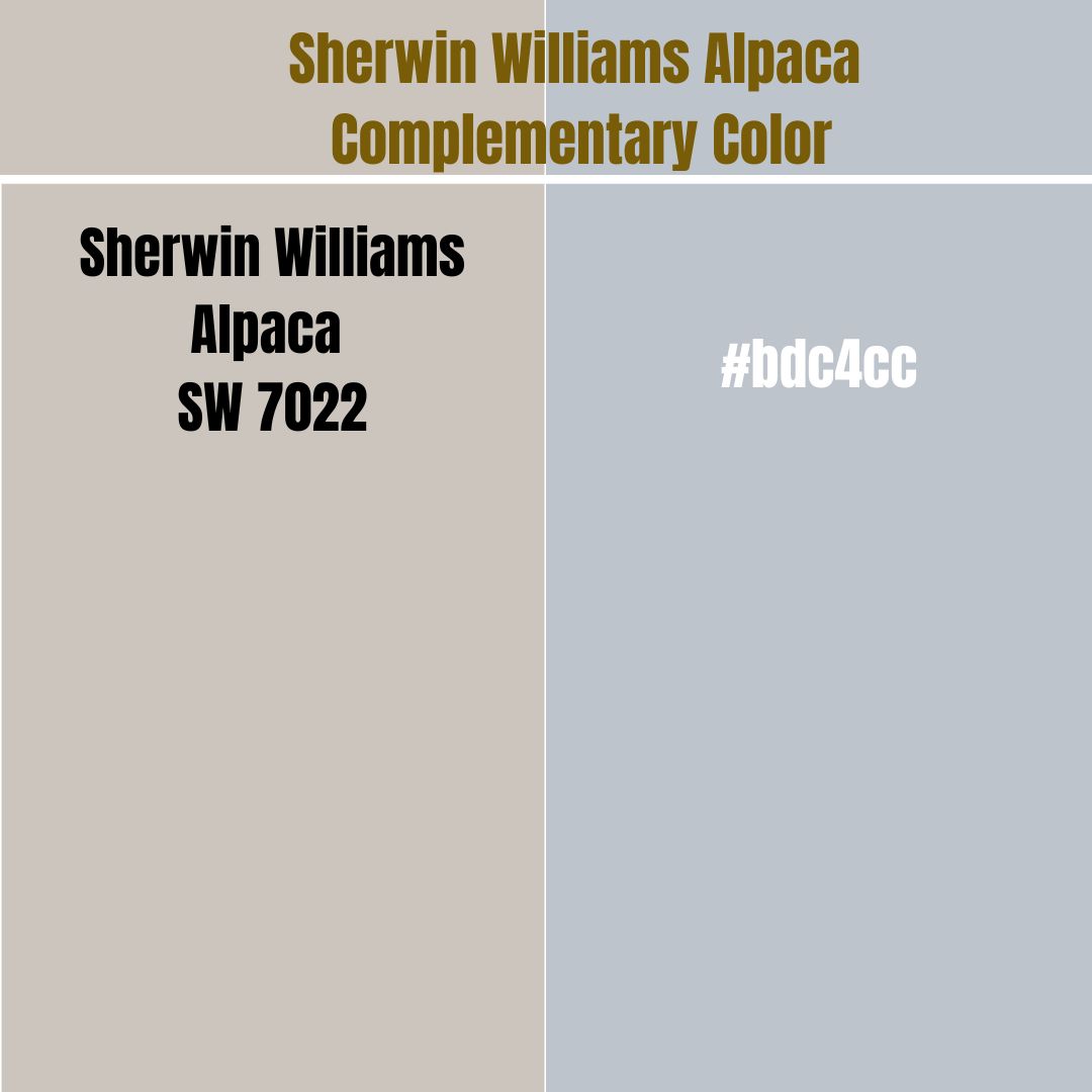 Sherwin Williams Alpaca Complementary Color