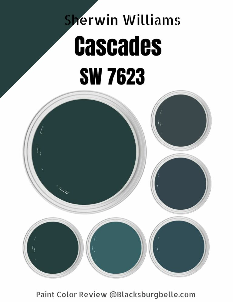 Sherwin Williams Cascades (SW 7623) Paint Color Review