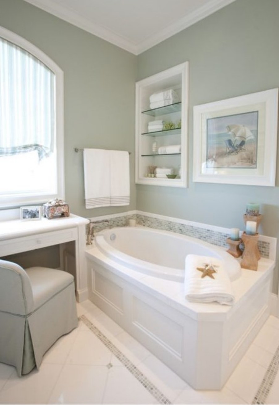 Sherwin Williams Contented Bathroom01