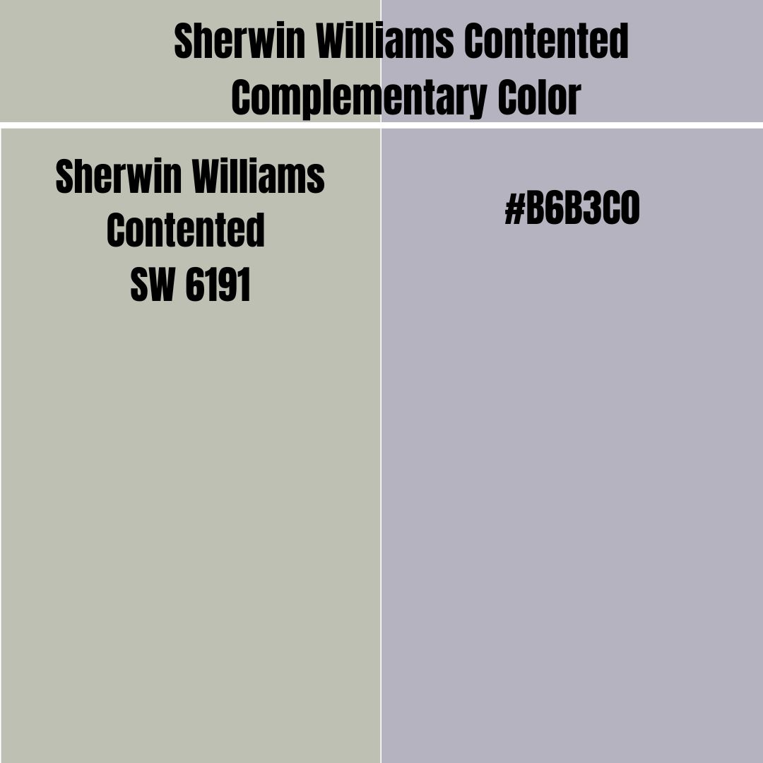 Sherwin Williams Contented Complementary Color