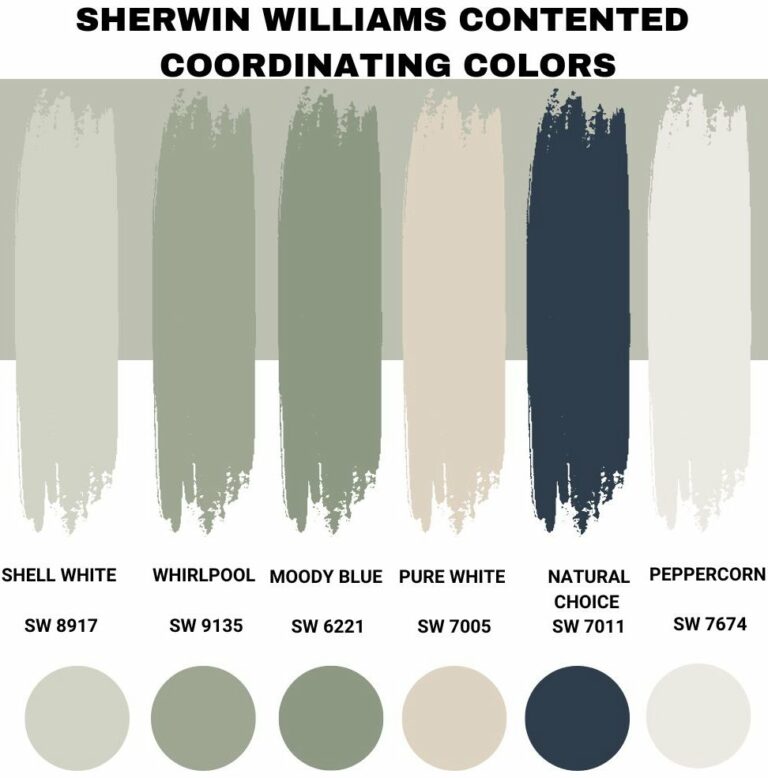 Sherwin Williams Contented (Palette, Coordinating & Inspirations)