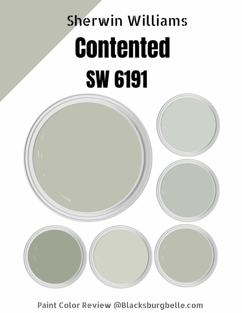 Sherwin Williams Contented (Palette, Coordinating & Inspirations)