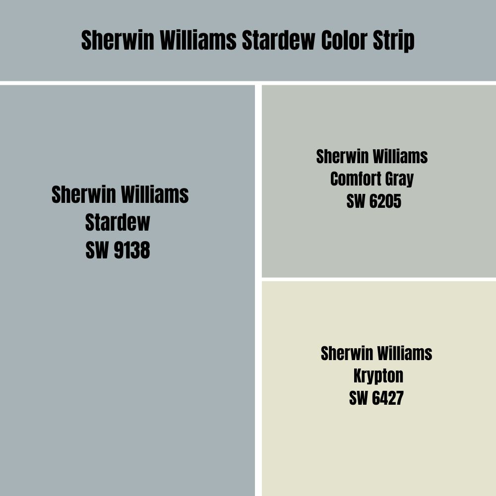 Sherwin Williams Debonair Color Strip