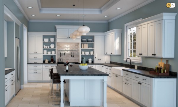 Sherwin Williams Debonair Kitchen 03