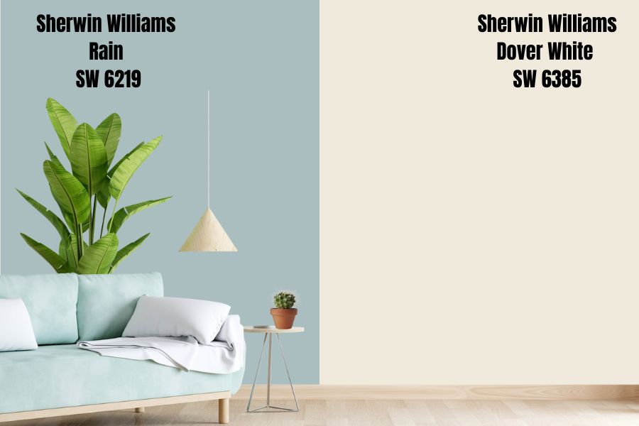 Sherwin Williams Dover White SW 6385