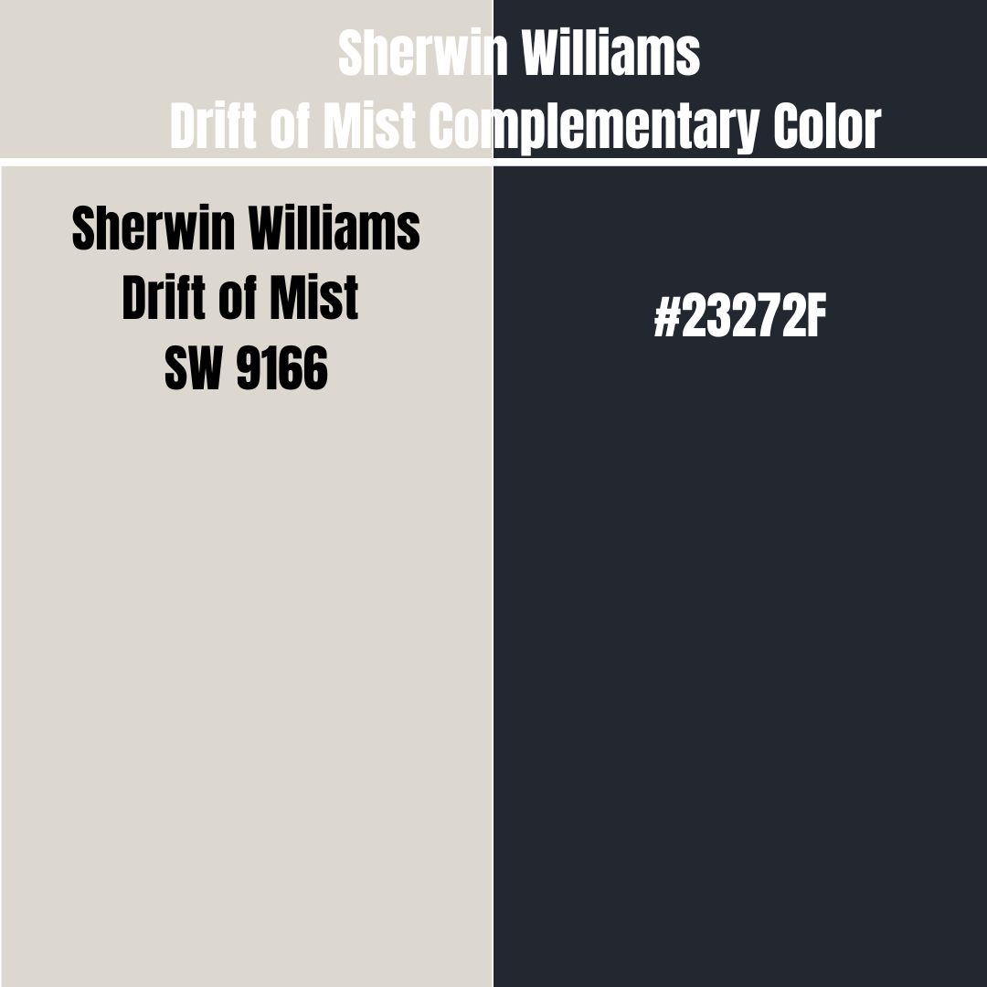 Sherwin Williams Drift of Mist Complementary Color