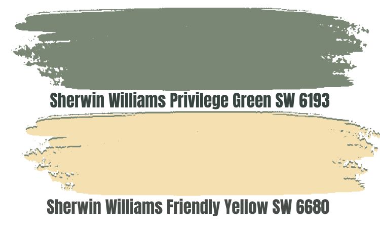Sherwin Williams Friendly Yellow SW 6680