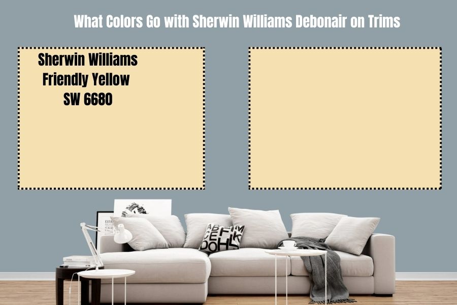 Sherwin Williams Friendly Yellow SW 6680