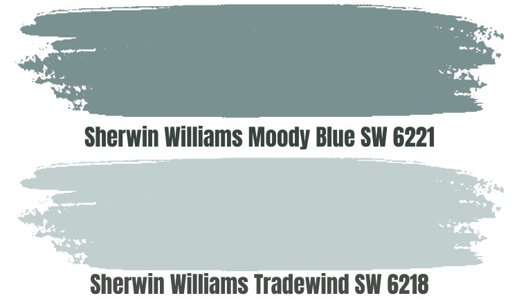 Sherwin Williams Moody Blue SW 6221