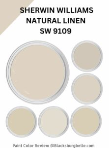 Sherwin Williams Natural Linen (SW 9109) Paint Color Review & Pics