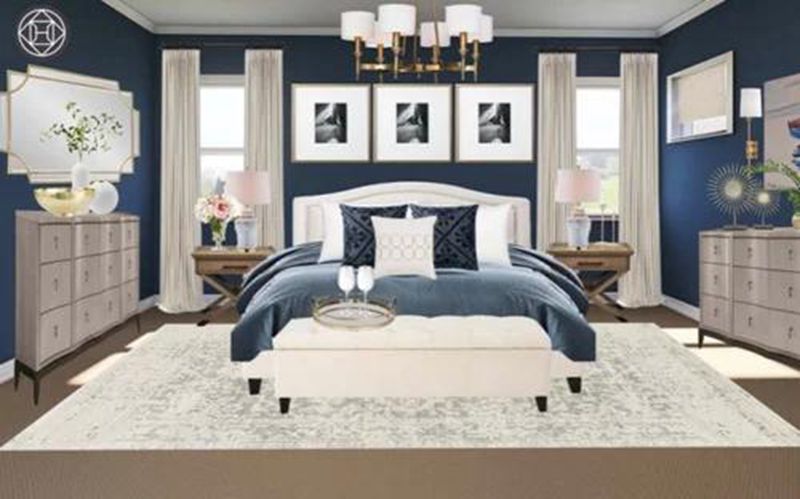 Sherwin Williams Naval Bedroom01