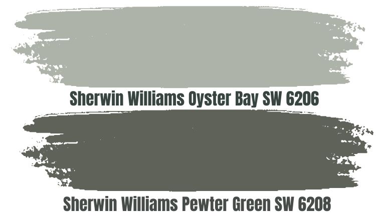 Sherwin Williams Oyster Bay SW 6206