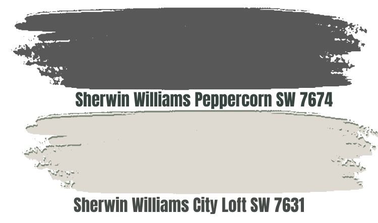 Sherwin Williams Peppercorn SW 7674