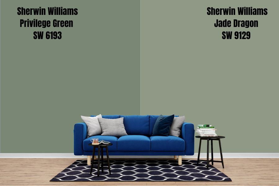 Sherwin williams privilege green deals