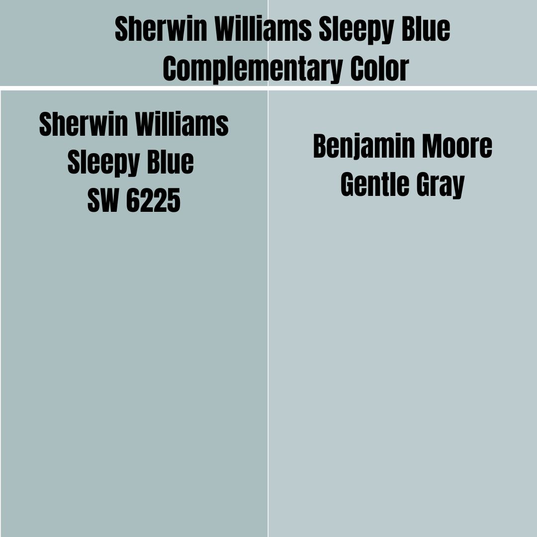 Sherwin Williams Sleepy Blue Benjamin Moore