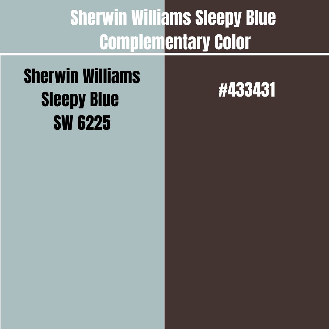 Sherwin Williams Sleepy Blue Complementary