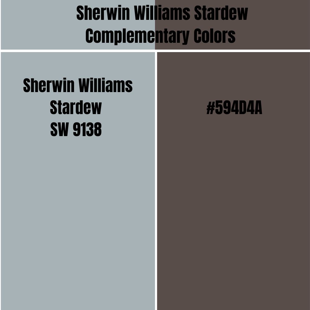 Sherwin Williams Stardew Complementary Colors