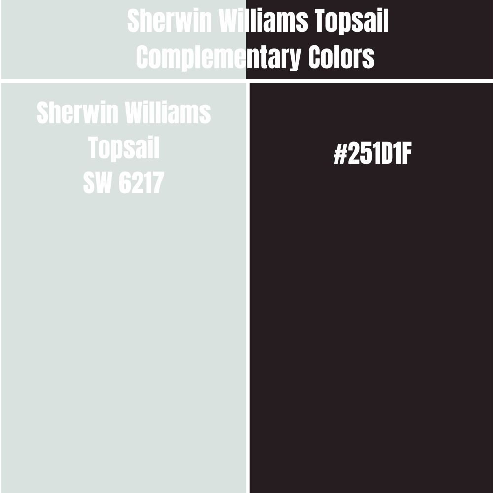 Sherwin Williams Topsail Complementary Colors
