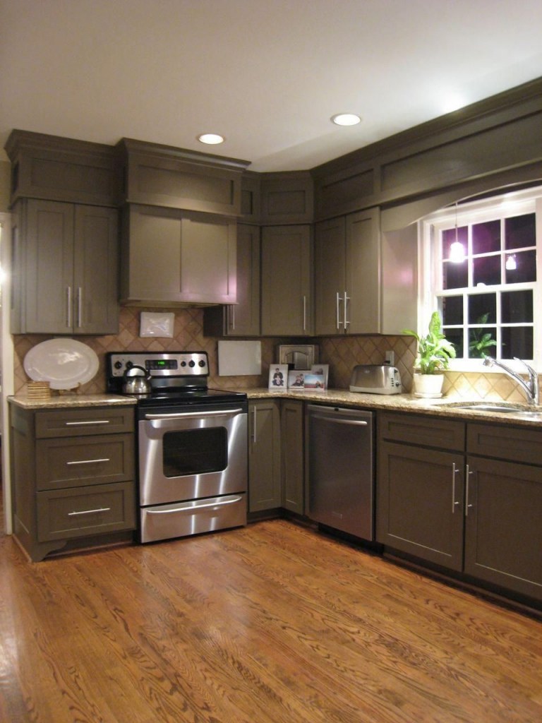 Sherwin Williams Urbane Bronze Cabinets03