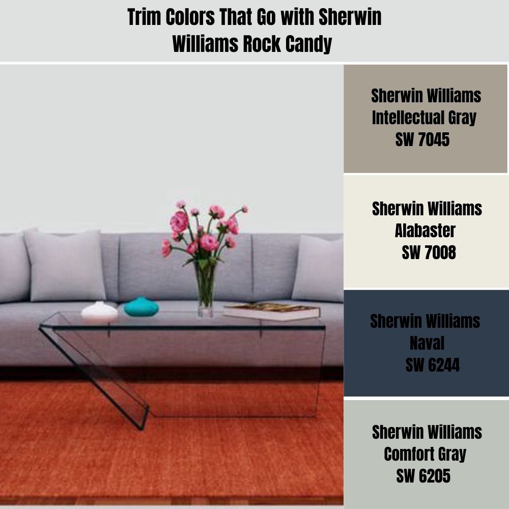 Trim Colors That Go with Sherwin Williams Rock Candy