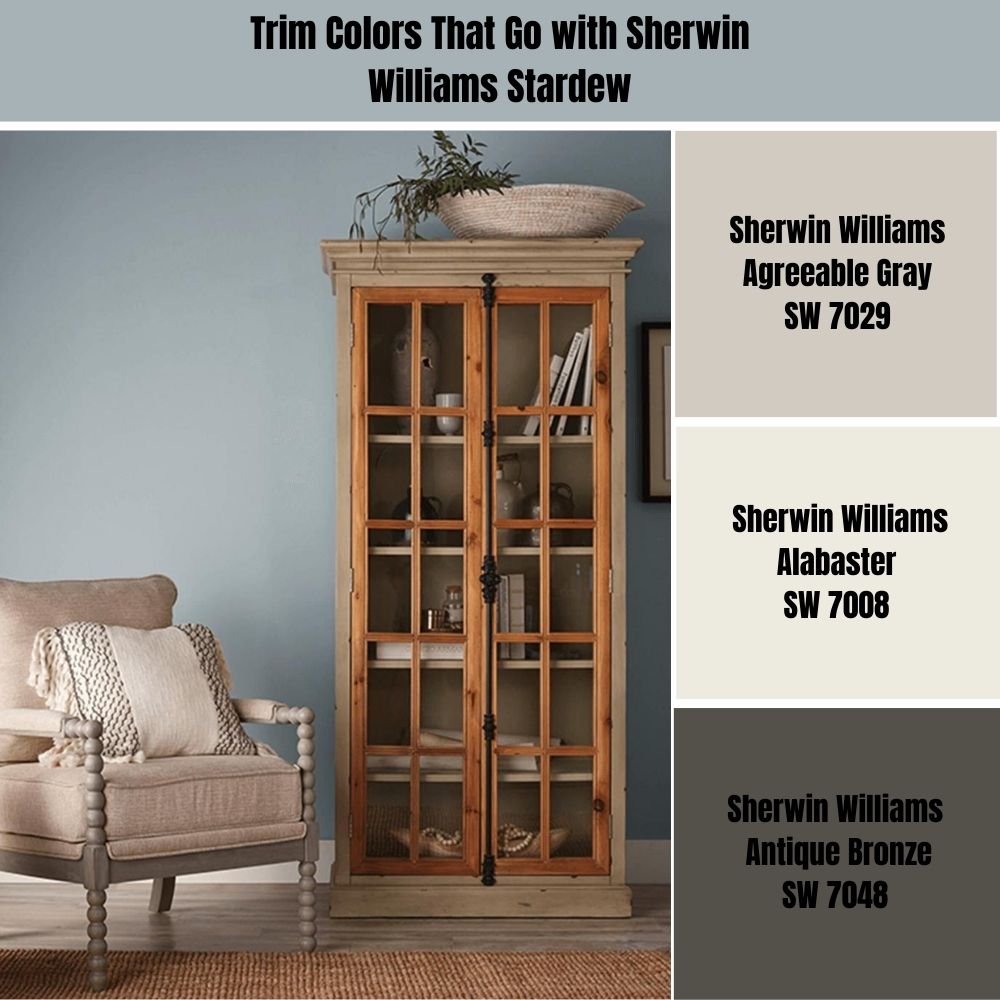 Trim Colors That Go with Sherwin Williams Stardew