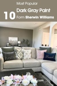 10 Best Sherwin Williams Dark Gray Paint Colors