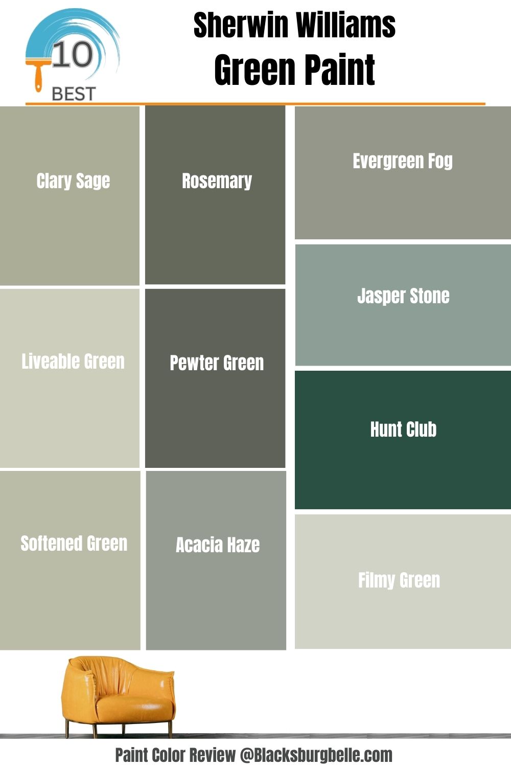 10 Best Sherwin Williams Green Paint (Trend 2023)