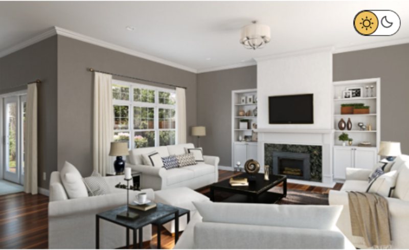 A Lit room with Dovetail Walls01