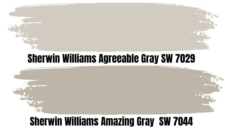 Agreeable Gray vs. Amazing Gray
