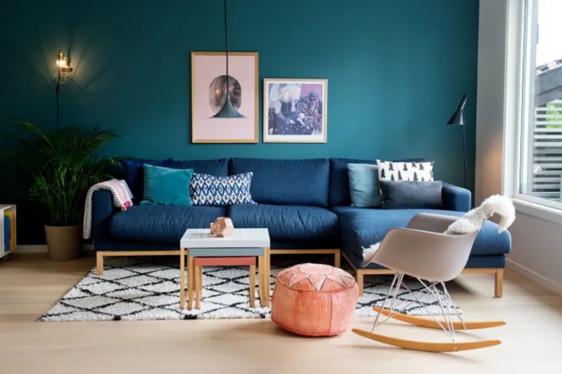 Blue Peacock Living Room1