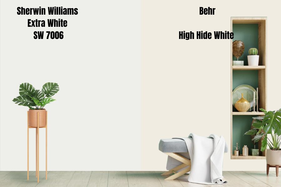 Extra White vs High Hide White